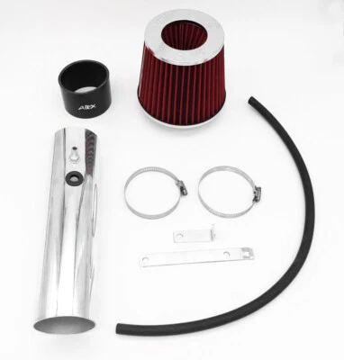 AirX Racing Black-Red For 2004-2006 Acura MDX 3.5L V6 Air Intake Kit + Filter - Image 1 of 4