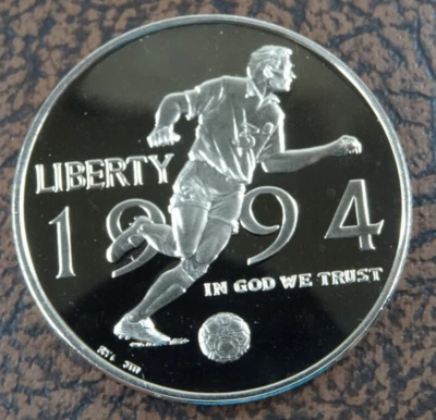1994-P World Cup Proof Half Dollar US Mint Clad Coin Commemorative - Image 1 of 4