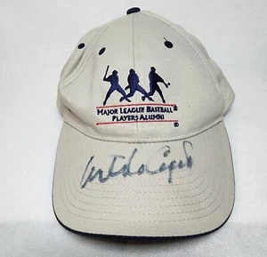 Gorra de ex alumnos de jugadores de MLB autografiada por Orlando Cepeda de colección - Imagen 1 de 8