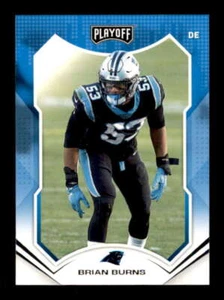 2021 Panini Playoff #161 Brian Burns NM/NM+ Panthers 241329 - Picture 1 of 2