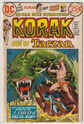 Korak, Son Of Tarzan #48 (Sep-Oct 1972, DC), G-VG condition (3.0) - Image 1 of 2
