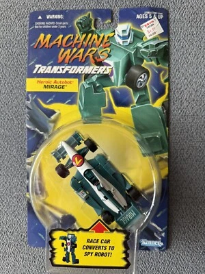 TRANSFORMERS MACHINE WARS MIRAGE AUTOBOT Nuevo Kenner -Sellado de fábrica 1996 Kb Toys Foto 1 de 4