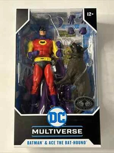 Mcfarlane Toys Platinum Edition Dc Multiverse Batman & Act The Bat Hound NEW - Picture 1 of 2