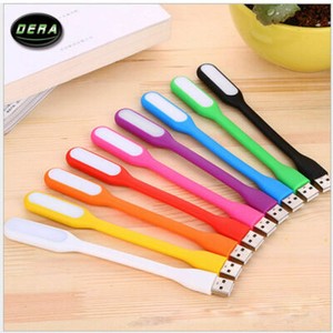  Flexible Bright Mini USB LED Light Lamp Notebook Laptop Desk Radom Colors