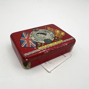 Antike englische Blechdose Krönung Königin Elizabeth II 1953 Royal 50 - Bild 1 von 12