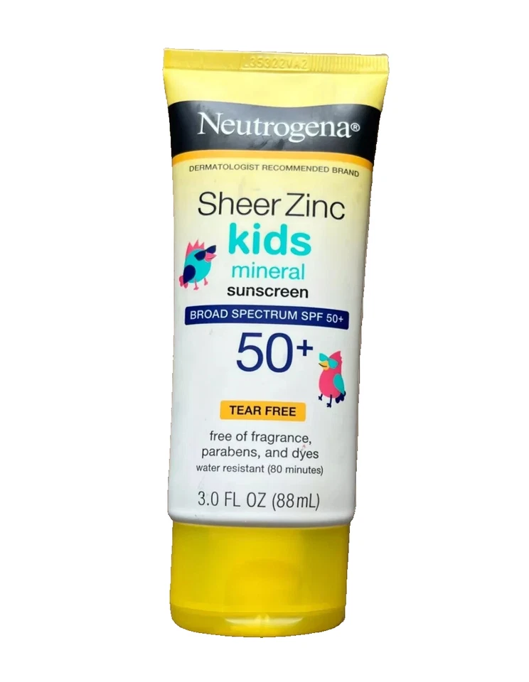 Neutrogena Sheer Zinc Kids Mineral Protector Solar Loción FPS 50+ Exp 11/25 Foto 1 de 1