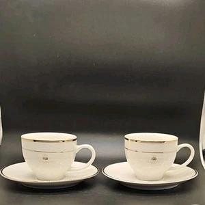 2 tazas y platillos de té Queen Elizabeth Golden Jubilee - Imagen 1 de 9