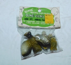 NEU IN VERPACKUNG VINTAGE RUBENS BONE CHINA WIE 3-TEILIGES MINI TIER FAMILIE FIGUR EULE SET - Bild 1 von 4