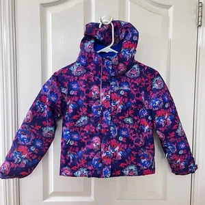 Columbia Flurry Flash Jacket Insulated Hooded Waterproof Girl's Size XS 6/6X - Picture 1 of 15