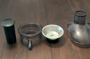 Jack LaLanne Power Juicer Fusion Pulp Guard Lid Plunger Spout Filter SHL90-1 - Picture 1 of 16