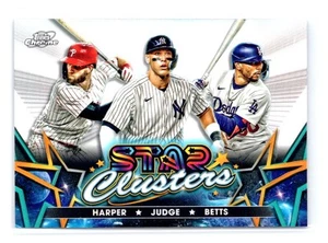 2023 Topps 2023 Topps Cosmic Chrome #SC-5 Judge/Harper/Betts Star Clusters - - Picture 1 of 2