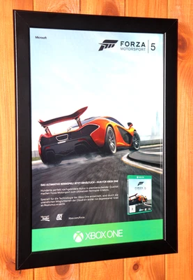 Forza Horizon 5 Xbox One Vintage Promo Werbeblatt Poster / Ad Page Framed - Bild 1 von 4