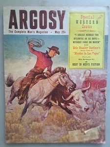 ARGOSY Magazine - May 1954 Special Western Issue, Erle Stanley Gardner - Foto 1 di 2