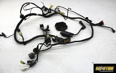 08-18 KAWASAKI KLR650 MAIN ENGINE WIRING HARNESS MOTOR WIRE LOOM RECTIFIER COIL - Image 1 of 4