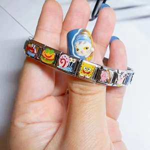 Pulsera italiana de dibujos animados compatible con todos los diseños pulsera con encanto italiano - Imagen 1 de 6