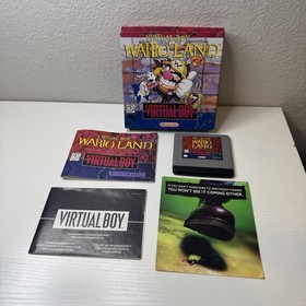Virtual Boy Wario Land (Nintendo Virtual Boy, 1995) Complete CIB