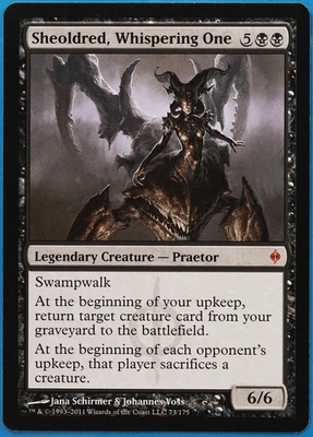 Sheoldred, Whispering One New Phyrexia NM Mythic Rare CARD (507703) ABUGames - Image 1 of 2