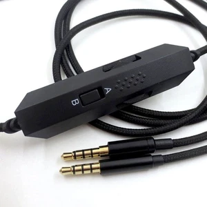 Ersatz Gaming Headset Audiokabel Kabel AUX mit Mikrofon für Kingston g633 g933 - Bild 1 von 6