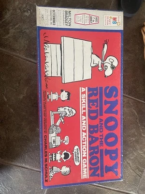 Vintage 1970 Milton Bradley Snoopy and the Red Baron Skill and Action Game Rare - Image 1 of 4