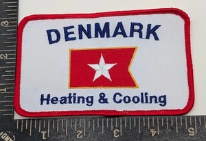 Dänemark Heizung & Kühlung Patch HVAC Uniform Arbeitskleidung roter Stern Logo Abzeichen - Bild 1 von 2