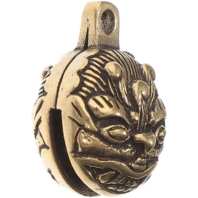  Chinesischen Stil Messing Tiger Kopf geformt nach Hause hängen Anhänger Schmuck - Bild 1 von 4