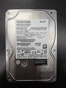 Toshiba 500 GB, interno, 7200 RPM, 3,5 pollici (DT01ACA050) disco rigido RL89 - Foto 1 di 3