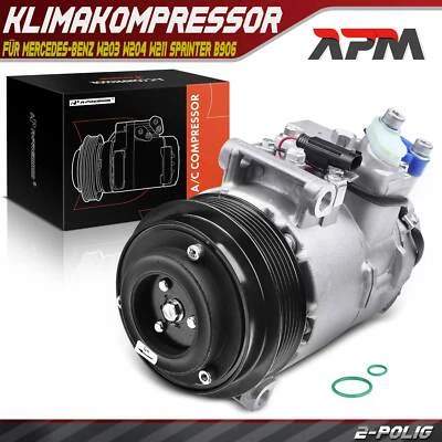 Klimakompressor Klimaanlage Kompressor 6ZSE für Mercedes-Benz W203 W204 S203 - Bild 1 von 4