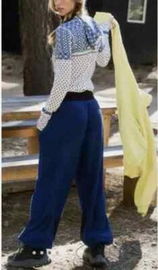 Free People Movement Gr. Large Kuschel Fleece Jogginghose Cozy Relaxed - Bild 1 von 8