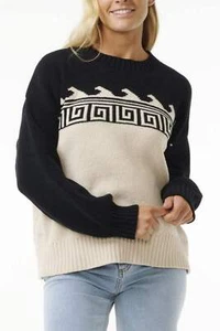 Rip Curl Soleil Knit Crew - RRP 99.99 - FREE POST - Picture 1 of 9