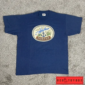 Vintage Tennessee River Gold Shirt Mens XL Anchor Brewing Co. Porter Made in USA - Picture 1 of 12