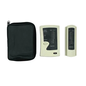 Netzwerktester Kabeltester Leitungstester ISDN LAN DSL RJ11/12/45 Cat.3/5/6/7 - Bild 1 von 11