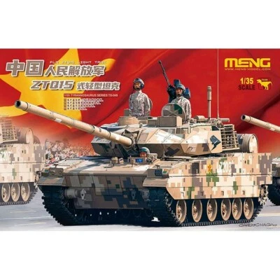 MENG TS-048 1/35 Scale PLA ZTQ15 LIGHT TANK Model Kit - Image 1 of 4