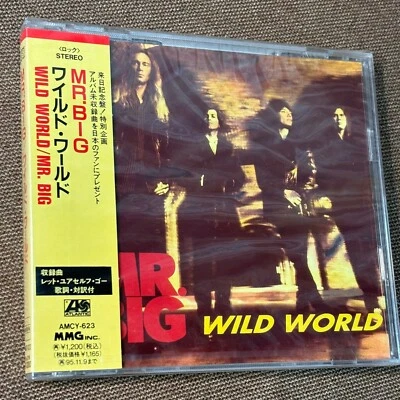 Sealed MR. BIG Wild World JAPAN 5" MAXI CD AMCY-623 OBI 1993 issue Paul Gilbert - Image 1 of 4