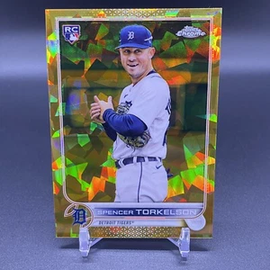 #/50! 2022 Topps zaffiro cromato Spencer Torkelson RC variante Rookie #151 - Foto 1 di 2