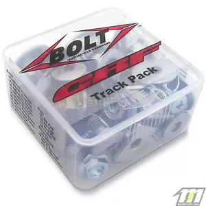 Bolt Motorcycle Hardware CRF 56 piezas Perno Tuerca Paquete de pista 020-00110 - Imagen 1 de 1