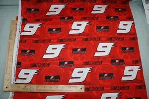 Evernham Motorsports NASCAR Kasey Kahne 9 tela de algodón acolchado 1 yarda +14 x 44" - Imagen 1 de 3