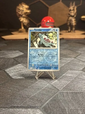 Totodile 039/162 Sv05: Temporal Forces Reverse Holo - Image 1 of 3