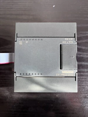 Siemens S7-200 EM 231 AI2 x RTD 6ES7 231-7PB22-0XB0 Like new !! - Photo 1/4