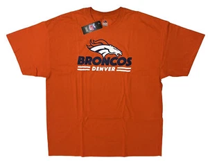 Majestic NFL Denver Broncos Orange Critical Victory Shirt Size XL - Picture 1 of 4