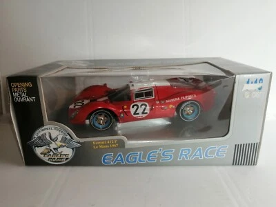 FERRARI 412 P LE MANS 1967 #22 EAGLE'S RACE SCALA 1/18 - Immagine 1 di 2
