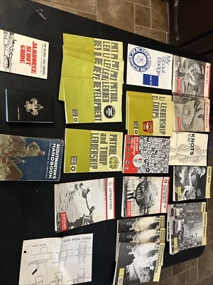 Vintage Bsa Assorted Boy Scout Books 25 Total  - Image 1 of 4