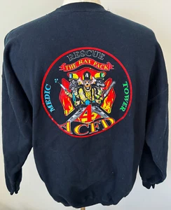 Arlington VA Fire Dept Station 4 "The Rat Pack" Sweatshirt mit Rundhalsausschnitt Gr. 2XL Herren - Bild 1 von 3