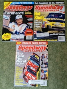 Dick Berggrens Speedway Illustrated magazine 2001 Dale Earnhardt Ford Nascar Set - Picture 1 of 5