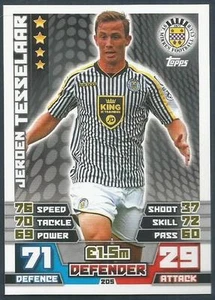 TOPPS MATCH ATTAX SPL 2014-15- #205-ST MIRREN-JEROEN TESSELAAR - Picture 1 of 1
