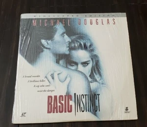 BASIC INSTINCT Laserdisc Widescreen Edition 1992 LD69015WS With Shrink Wrap NM - Picture 1 of 15