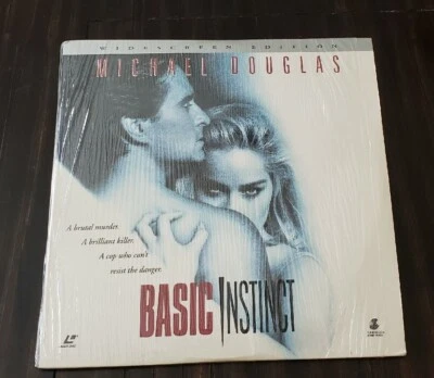 BASIC INSTINCT Laserdisc Widescreen Edition 1992 LD69015WS With Shrink Wrap NM - Image 1 of 4