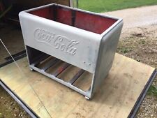 Vintage Coca- Cola Store Cooler Ice Cold Frame