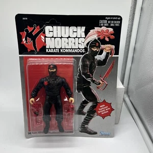 Chuck Norris Karate Kommandos Action Figure Ninja Warrior Kenner Vintage 1986 - Picture 1 of 15