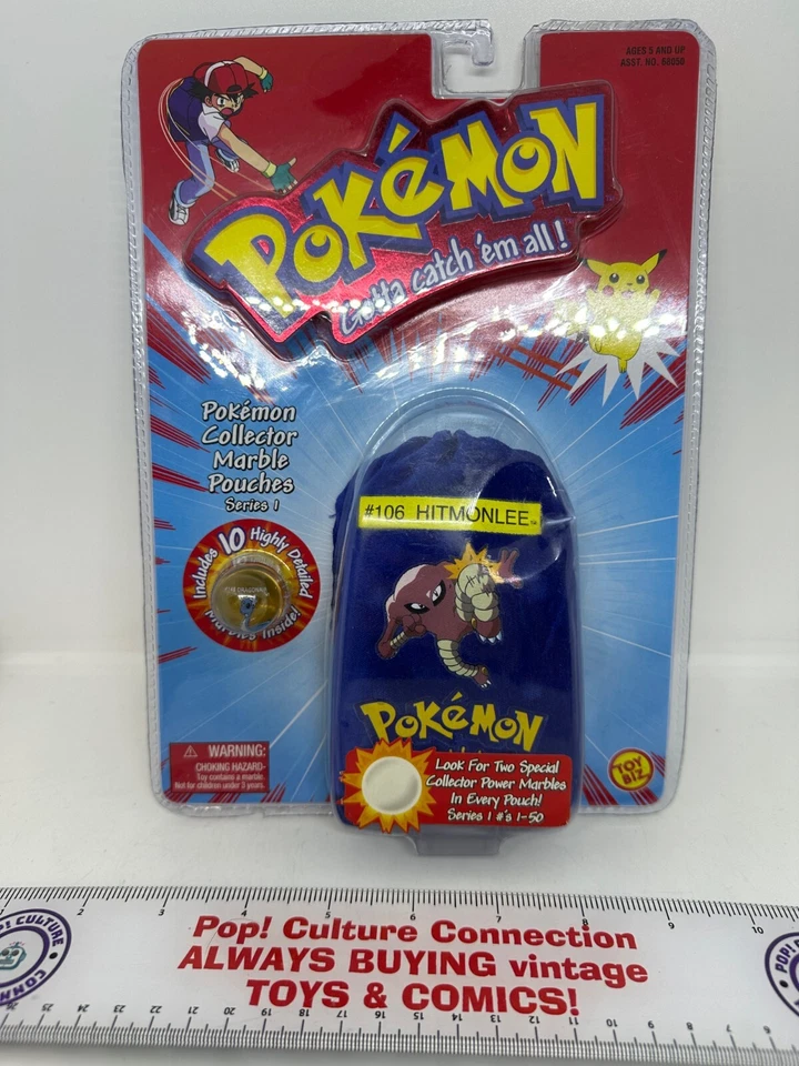 RARE Vintage 2000 ToyBiz Pokemon Pikachu #25 Series 1 Marble 1st Edition