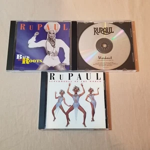 RuPaul Charles 3 CD Lot Single Remix RuPaul's Drag Race Music WOW! NOT 12" Vinyl - Picture 1 of 12